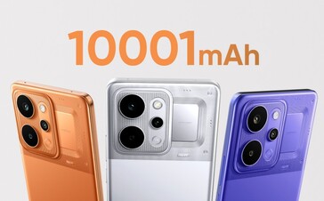 Realme P4 Power 5G 配备 10,001 mAh 超大容量电池（图片来源：Realme）