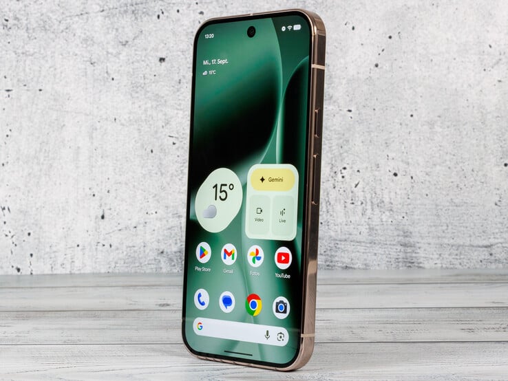 谷歌 Pixel 10 Pro。(图片来源：丹尼尔-施密特）