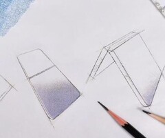 Magic V Flip2 的草图（图片来源：Jimmy Choo 在 Instagram 上）