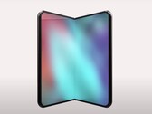 Apple 传言即将推出的可折叠 iPhone 将采用无折痕显示屏。(图片来源：Concept Creator via YouTube）