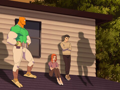 科幻冲突的阴影笼罩着整个系列的其余部分，在这里不再是阴影。