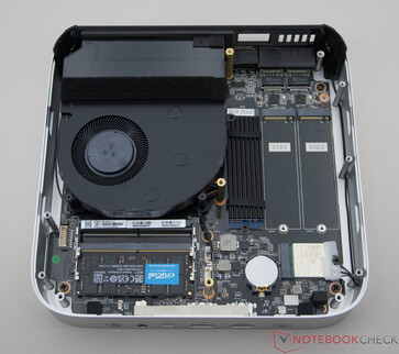 拆卸了电源装置的 Minisforum AI X1 Pro