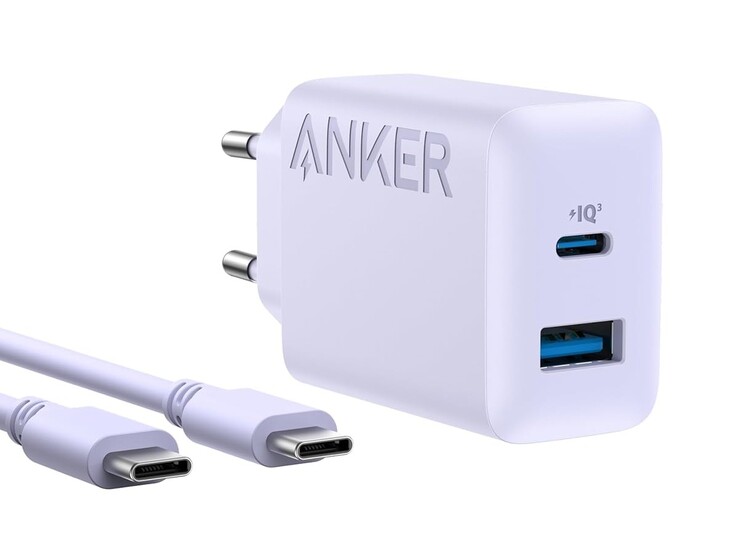 Anker 20W 墙式充电器（2 端口）（图片来源：Anker）。