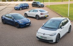 电动汽车。调查显示，英国年轻司机将多支付 1.6 万英镑来驾驶电动汽车（图片来源：Driving Co UK）