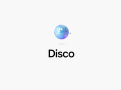 谷歌实验室的人工智能浏览器实验原型--谷歌 Disco 的徽标。(图片来源：谷歌）