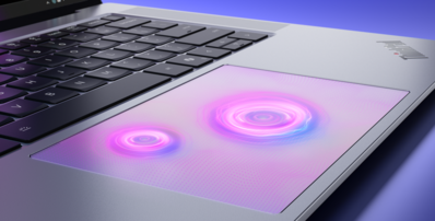 联想 ThinkPad X9-15p 灵光版:触觉触摸板(图片来源:联想)