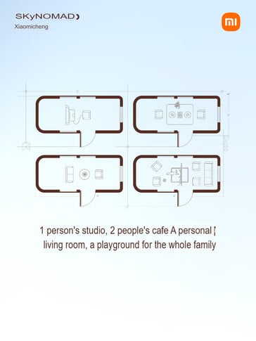 Sky Nomad N90 概念车型平面图