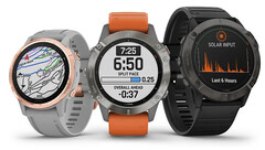 Garmin继续为Fenix 6系列提供新的功能和错误修复。(图片来源：Garmin) 