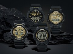 卡西欧在美国发布了新款黑色和金色 G-Shocks（如图）。(图片来源：卡西欧）