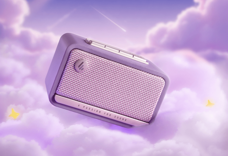 Edifier M130 扬声器（紫色）（图片来源：Edifier