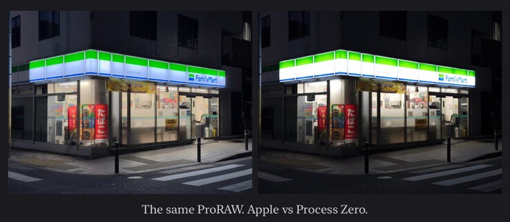 Halide Mark III 记录的 ProRAW 文件绕过了Apple ProRAW 通常依赖的大量图像处理工作