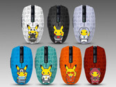 雷蛇为大蛇丸V2创造了七个皮卡丘变种。(图片来源: Razer)