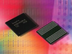 SK海力士新闻资料包中的一张GDDR5内存芯片渲染图