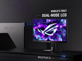 ROG Swift OLED PG32UCDP 是除昂贵的 OLED 显示器之外首款支持两种显示模式的游戏显示器。(图片来源：华硕 - 已编辑）