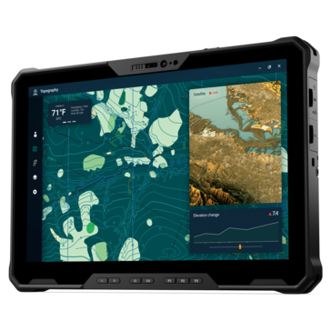 戴尔 Pro Rugged 12（正面）。(图片来源：戴尔）