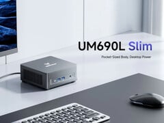 Minisforum UM690L Slim 可通过 USB4 端口供电。(图片来源：Minisforum）
