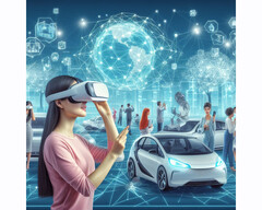 6G 网络改变虚拟现实、协作机器人和自动驾驶（符号图片：Bing AI）