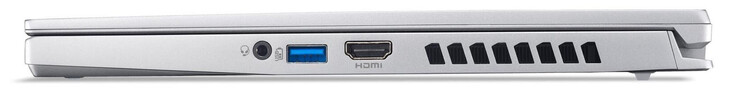 右侧音频插孔，USB 3.2 Gen 2 (USB-A)，HDMI 2.1