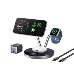 Anker 在 IFA 2025 上展示了多款充电外设（图片来源：Anker）