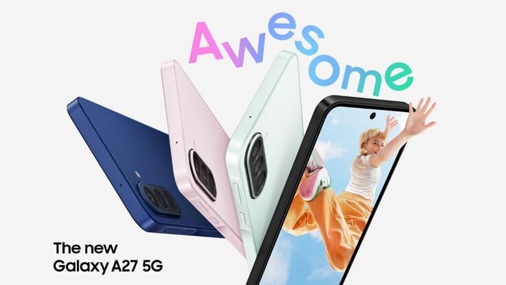 Galaxy A27 共有三种配色
