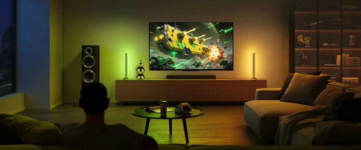 Govee Gaming Light Bars Pro 可用于家庭影院。(图片来源：Govee）