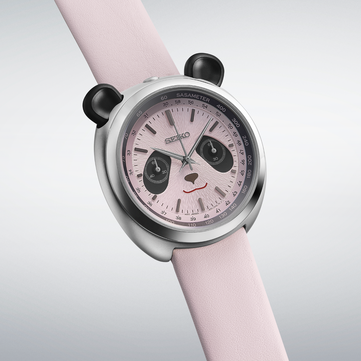Seiko power design project 白色熊猫计时码表