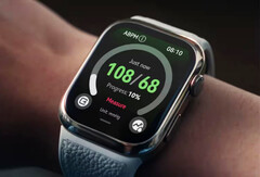 更新后,华为手表 D2 可全天候监测血压。(图片来源:华为)