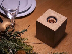 JVCKenwood WDS-01 无线扬声器的箱体和驱动器均使用木材。(图片来源:JVCKenwood)