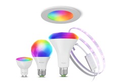 兼容 Matter 的 Nanoleaf Essentials 系列现在可以利用Apple的自适应照明。(图片来源:Nanoleaf)