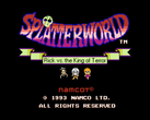 图为 Splatterworld 的英文翻译菜单（图片来源：Romhacking.net）