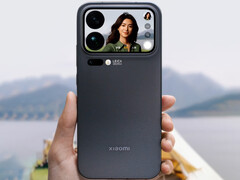 小米展示了 17 Pro 系列魔幻背屏的多项实用功能。图为：后置摄像头自拍功能。(图片来源：小米 - 已编辑） 