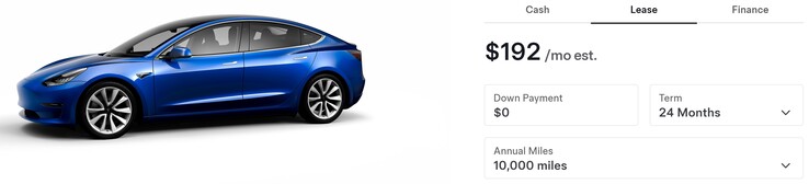 二手 Model 3 租赁零首付。