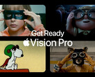 Apple 宣布 Vision Pro 空间电脑耳机的预购和上市日期（图片来源： )Apple