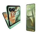 Edge 60 和 Razr 60 都将以醒目的绿色配色出售。(图片来源：via Ytechb）