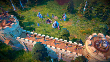 一张展示 Fabledom 中几只巨魔的图片。