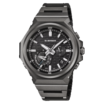 G-Shock GST-B1000BD-1A 手表采用黑色表盘