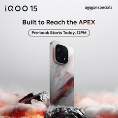 iQoo 15 Apex 版现已通过亚马逊接受预订。