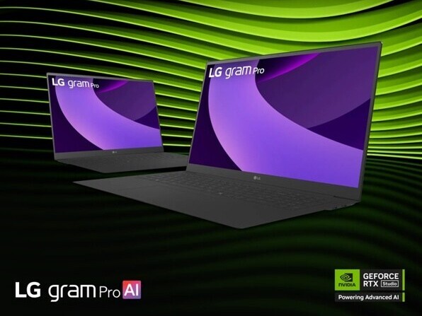 LG Gram Pro 16Z90TR 和 17Z90TR 型号分别仅重 3 磅（1.3 千克）和 3.2 磅（1.4 千克）（图片来源：LG）
