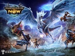 《怪物猎人Now》“维尔卡纳”活动主视觉图。