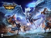 《怪物猎人Now》“维尔卡纳”活动主视觉图。