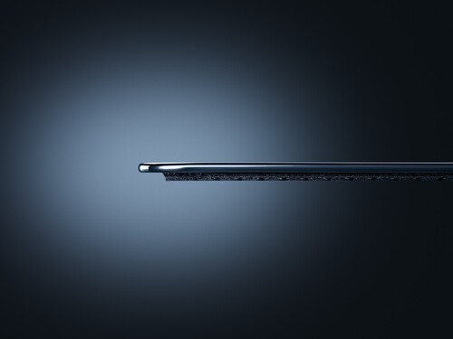 所示为 Razer Atlas Pro 鼠标垫的厚度