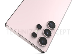 Galaxy S25 系列将在一个多月后与我们见面。(图片来源：Technizo Concept）