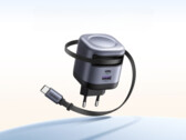 新款 Ugreen Nexode 45W USB-C 充电器（如图）采用可伸缩线缆。(图片来源：Ugreen）