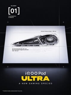iQOO Pad Ultra 内置散热风扇及其规格参数
