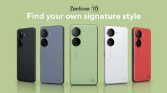 Zenfone 10将有各种颜色可供选择。(图片来源：华硕)