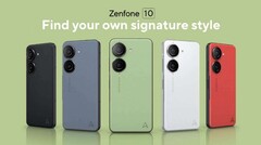 Zenfone 10将有各种颜色可供选择。(图片来源：华硕)