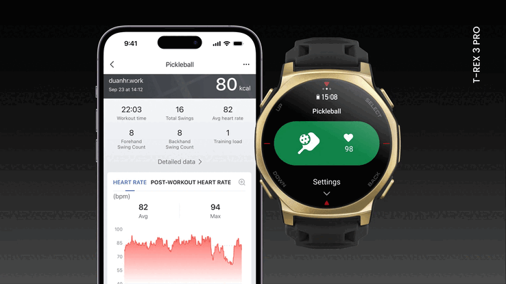 Amazfit 2026 年 9 月软件更新升级匹克球功能