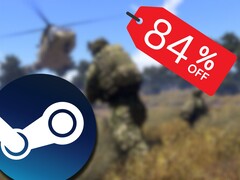 Arma 3》在 Steam 上的折扣为 84%，截止日期为 3 月 5 日，售价不到 5 美元（图片来源：Steam）
