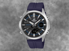 卡西欧新款 Edifice EFV-C120P-1A2 手表出现在其全球网站上。(图片来源：卡西欧）