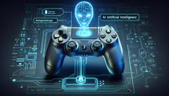 索尼的新技术利用摄像头技术和人工智能来预测玩家的输入。(图片来源:DallE 3)